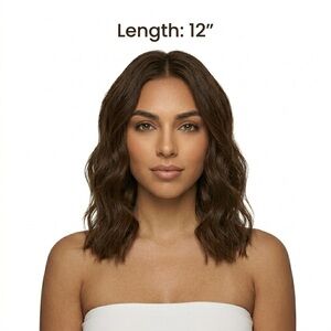 THAT HAIR Dark Brown Hair 12” - WAVY